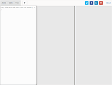 Tablet Screenshot of json2table.com
